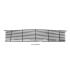 FORD MUSTANG 1964-1966 GRILLE DE CALANDRE ALUMINIUM NOIR Black Billet Aluminium Grille SCOTT DRAKE C5ZZ-8200-BLT-B