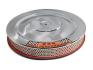 FORD MUSTANG 1965-1967 FILTRE A AIR CHROME BLEU HAUTE PERFORMANCE FINITION CONCOURS 289 Concourse Air Cleaner chrome blue SCOTT DRAKE C5ZZ-9600