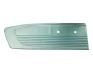 FORD MUSTANG 1966 PAIRE PANNEAUX DE PORTE STANDARD BLEU TURQUOISE Standard door panels aqua SCOTT DRAKE C6ZZ-65239423AQ