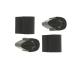 FORD MUSTANG 1969-1973 LOT TAMPONS BUMPER DE TRANCHE DE PORTE door bumper kit SCOTT DRAKE C7AZ-54265A28AA