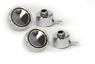 FORD MUSTANG 1967 SET DE BOUTONS DE RADIO UNIQUEMENT POUR L ORIGINE radio knobs & bezels DANIEL CARPENTER C7GY-18817