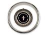 FORD MUSTANG 1967 CAPSULE EMBLEME DE VOLANT ET ORNEMENT steering wheel hub embleme and trim SCOTT DRAKE C7ZZ-3649/56-K SOUS LICENCE FORD