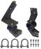 FORD MUSTANG 1967 POUR V8 ET L6 exhaust hanger V8 L6 single exhaust mount kit 2 inch SCOTT DRAKE C7ZZ-5257-2HMK