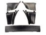 FORD MUSTANG 1967-1968 FASTBACK PANNEAUX INTERIEUR SUPERIEUR upper back trim pannel 5 pieces set SCOTT DRAKE C7ZZ-63311123-K M3548M