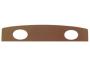 FORD MUSTANG 1968 COUPE PLAGE ARRIERE Vinyl Package tray with holes Saddle SCOTT DRAKE C7ZZ-6546656SAH