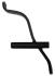 FORD MUSTANG 1967-1970 V8 289 302 PALONNIER D`EMBRAYAGE SAUF BOSS 302 Clutch to equalizer bar except Boss SCOTT DRAKE C7ZZ-7528-G