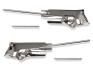 FORD MUSTANG 1967-1968 CABRIOLET TIGES ET SUPPORT DE PARE SOLEIL Convertible Sun Visor Brackets & rods SCOTT DRAKE C7ZZ-7604144-5A
