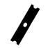 FORD MUSTANG 1967-1968 JOINT DE DECALAGE POUR CONSOLE BOITE AUTO Console shift slide seals SCOTT DRAKE C7ZZ-7C445-A