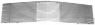 FORD MUSTANG 1967-1968 GRILLE DE CALANDRE ALUMINIUM BIllet aluminium Grill SCOTT DRAKE C7ZZ-8200-BLT
