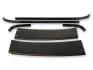 FORD MUSTANG 1967-1968 FASTBACK PANNEAUX INTERIEURS ARRIERE METAL Rear Roof Molding Set SCOTT DRAKE C7ZZ6331144/83K 3643ZC