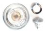 FORD MUSTANG 1968-1973 BOUTON DE POIGNEE DE FENETRE CLAIR ARGENT Window crank handle knob clear silver SCOTT DRAKE C8AZ-6223352-CL