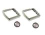 FORD MUSTANG 1968-1970 KIT DE RESTAURATION DE LA BOUCLE DE CEINTURE DE SECURITE Deluxe Belt Buckle Restoration Kit SCOTT DRAKE C8AZ-65611A72-K
