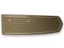 FORD MUSTANG 1968 PAIRE DE PANNEAUX DE PORTE DELUXE LIERRE DORE Deluxe door panels ivy gold SCOTT DRAKE C8ZZ-65239423IG