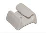 FORD MUSTANG 1969-1970 COUPE CABRIOLET FASTBACK SUPPORT DE PARE SOLEIL CENTRAL BLANC Center visor bracket White SCOTT DRAKE C9AZ-6204132-NE