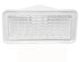 FORD MUSTANG 1969 CABOCHON BLANC DE LAMPE LATERALE DE JUPE AVANT front marker lens assembly SCOTT DRAKE C9DZ-15A215-C
