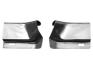 FORD MUSTANG 1969-1970 SPORTSROOF FASTBACK BAGUETTE CHROME SUR RAIL DE TOIT Drip Rail Molding Joint Cover SCOTT DRAKE C9ZZ-6351828-9A