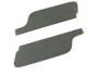FORD MUSTANG 1969-1970 COUPE ET FASTBACK PARE SOLEIL VERT FONCE Sun Visor Dark Green SCOTT DRAKE C9ZZ-6504104-DG