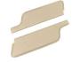 FORD MUSTANG 1969-1970 COUPE ET FASTBACK PARE SOLEIL PARCHEMIN Sun Visor Parchment SCOTT DRAKE C9ZZ-6504104-PR