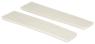 FORD MUSTANG 1969 PAD DE FOND DE PANEL CUP BLANC deluxe door panel pull cup inserts- white DANIEL CARPENTER C9ZZ-6524046-WT