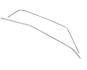 FORD MUSTANG 1969-1970 COUPE BAGUETTE CHROME SUR RAIL DE TOIT Drip Rail Molding Coupe without vinyl top pair SCOTT DRAKE C9ZZ-6551726/7A