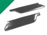 FORD MUSTANG 1969-1973 CABRIOLET PARE SOLEIL Vert Convertible Sun Visors Green SCOTT DRAKE C9ZZ-7604104-GR