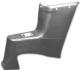 FORD MUSTANG 1969-1970 CABRIOLET PAIRE D HABILLAGE DE PANNEAUX LATERAUX Quarter Panel Trim medium blue pair SCOTT DRAKE C9ZZ-76607623MB