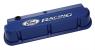 FORD MUSTANG 1964-1973 V8 260 289 302 351W PAIRE DE CACHE CULBUTEURS  ALUMINIUM PEINT BLEU Proform Ford Racing Licensed Slant Edge Valve Covers FORD RACING 302-136
