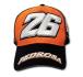 MOTO GP Casquette Officielle PEDROSA 26 DPMCA76102 ORANGE BLEU TAILLE UNIQUE*