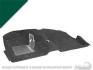 FORD MUSTANG 1969-1970 COUPE KIT MOQUETTE COMPLETE AVANT + ARRIERE MOULES VERT FONCE Coupe molded carpet kit dark green SCOTT DRAKE CAR69-CP-DG