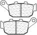 CARBONE LORRAINE PLAQUETTES ARRIERE 1250 RX3 HONDA NC 750 X / INTEGRA 2014-2024