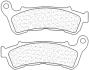 CARBONE LORRAINE PLAQUETTES AVANT 3082 MSC HONDA SWT 600 SILVERWING 2011-2016