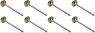 CHEVROLET 1962-2002 V8 302 327 350 400 LOT DE 8 SOUPAPES D`ADMISSION Sportsman Stainless Steel Valves COMP CAMS 6001-8