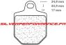 BREMBO RC RACING EXTREME PLAQUETTES RACING AVANT 07GR76RC KTM SX 450 SMR 2007-2010