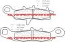 CARBONE LORRAINE PLAQUETTES AVANT DROITE 1141 ATV1 KAWASAKI KFX 450 2007-2008