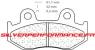 CARBONE LORRAINE PLAQUETTES ARRIERE GAUCHE 1164 ATV1 YAMAHA YFZ S 450 2005-2010
