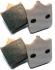 BREMBO SR SINTER RACING ROAD PLAQUETTES AVANT 07BB33SR APRILIA RSV 1000 R 2001-2011 (lot 4 plaquettes) 