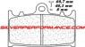BREMBO SR / SC SINTER RACING ROAD PLAQUETTES AVANT 07KA13SR 2251 KAWASAKI ZZR 1200 2002-2005