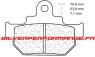 CARBONE LORRAINE PLAQUETTES AVANT 2387 A3+ SUZUKI VL INTRUDER 125 LC 2000-2008