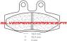 CARBONE LORRAINE PLAQUETTES AVANT 2399 X59 KTM GS 1991