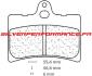 CARBONE LORRAINE PLAQUETTES AVANT 2601 XE7 / XC7 BETA TR 34 1992-2010