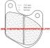 CARBONE LORRAINE PLAQUETTES 2718 A3+ HARLEY DAVIDSON FLH CLASSIC 1340 1982-1983