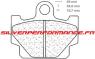 CARBONE LORRAINE PLAQUETTES AVANT 2802 A3+ YAMAHA XJ 650 TURBO 1982