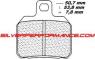 BREMBO CARBON CERAMIC PLAQUETTES ARRIERE 07BB20CC DUCATI 992 ST3 / S / ABS 2004-2011