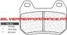 CARBONE LORRAINE PLAQUETTES ARRIERE 2987 RX3 BMW K 1200 LT 1999-2000