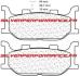 CARBONE LORRAINE PLAQUETTES AVANT 3025 MSC YAMAHA YP D MAJESTY DX / ABS 250 1999-2010