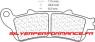 CARBONE LORRAINE PLAQUETTES AVANT 3026 MSC HONDA SILVERWING 400 / ABS 2006-2012