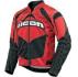 Blouson Moto Textile ICON CONTRA RED*