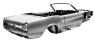 FORD MUSTANG 1968 CABRIOLET COQUE NEUVE convertible body shell Musclecar gt  MS68CV PORT OFFERT ! (jusqu`a 500km Offert puis 1,15ttc du km supplmentaire)