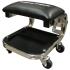 BIKETEK SIEGE TABOURET DE STAND NOIR ET CHROME MECANO PADDOCK GARAGE ATELIER MOTO* CRP003