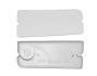 FORD MUSTANG 1970 Deluxe Door Panel cups pads white SCOTT DRAKE D0ZB-6524046/7W
